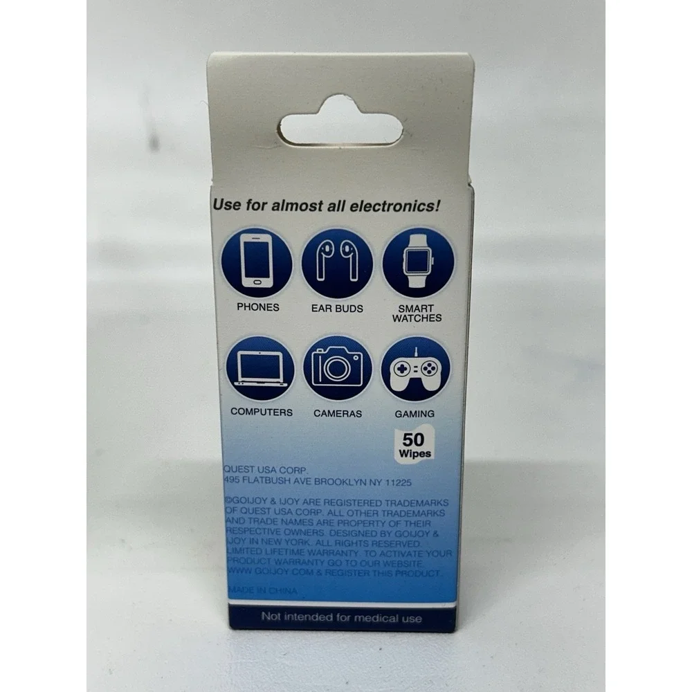IJOY Electronic Cleaning Wipes - 10 Packs (50 wipes per pack) exp 05/11/2023